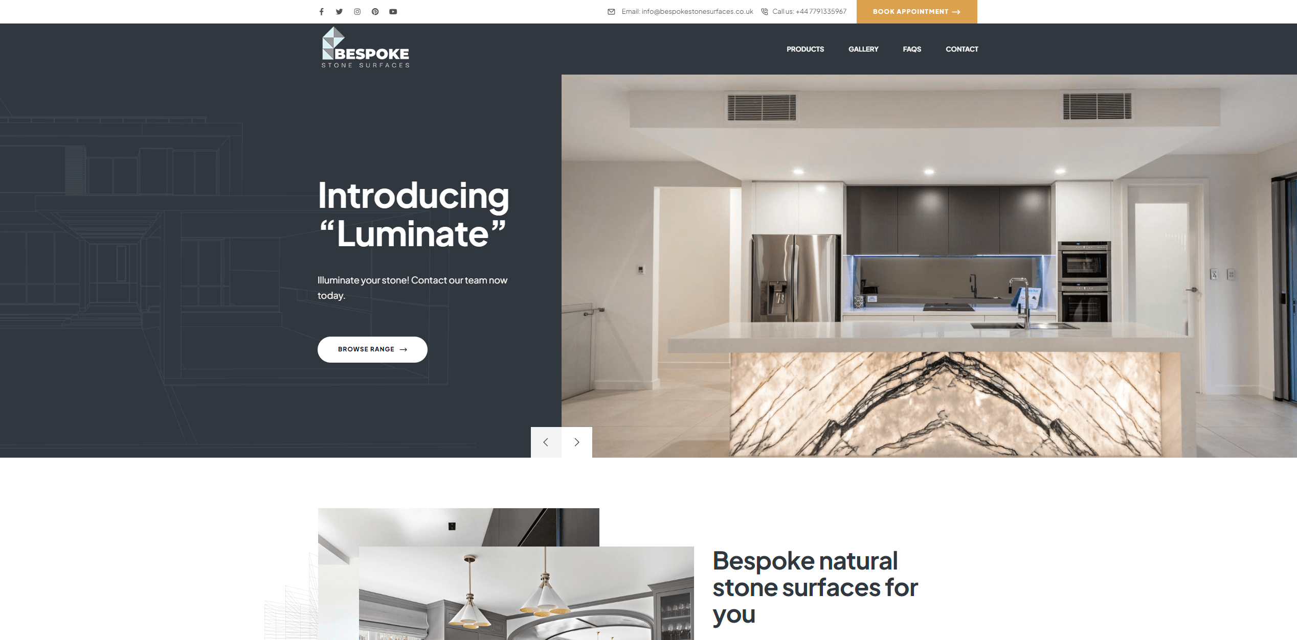 Bespoke Stone Home Page