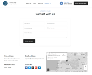 Hartland Contact Us